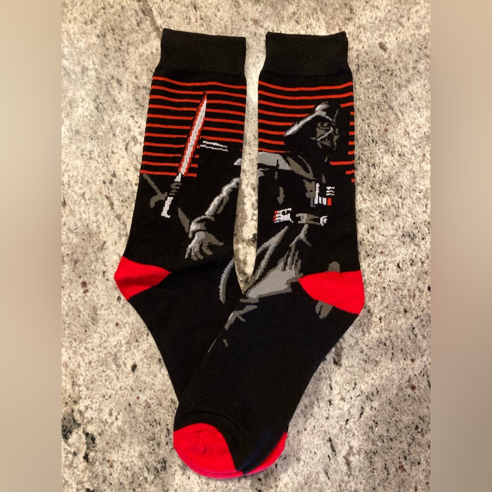 3/$20 Star Wars Darth Vader Disney Premium Socks Men & Women One Size Fit All